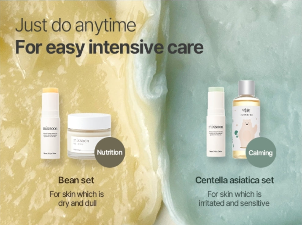 Mixsoon Centella Stick Balm - Caming Balm Soothing Care for Sensitive Skin Korean Glass Skin Care