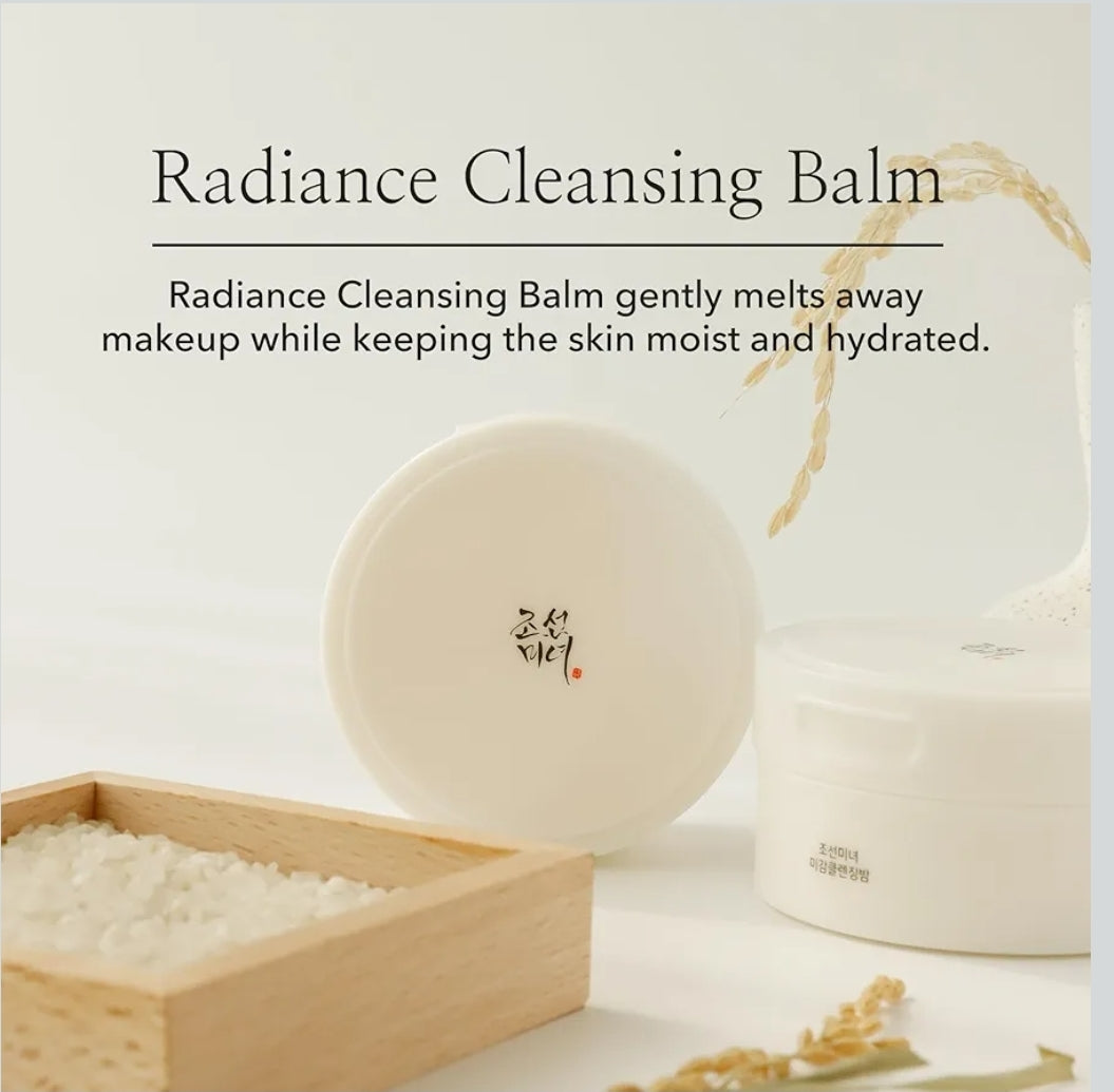 Beauty of Joseon Radiance Cleansing Balm - Pore Cleanser for Sensitive Acne Skin, Makeup, Sunscreen