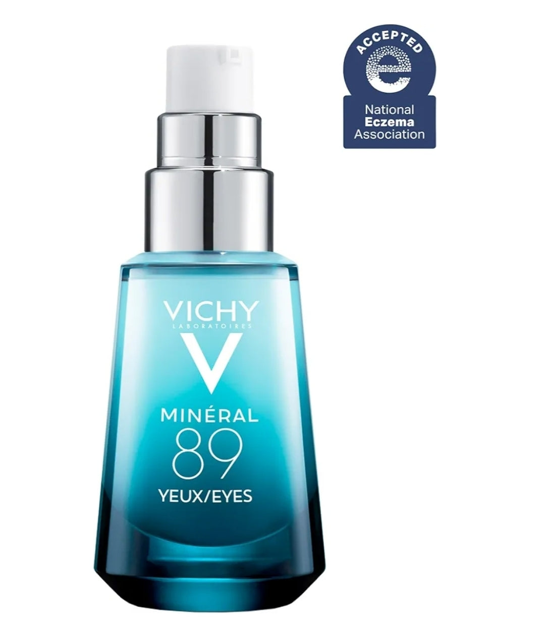 Vichy Mineral 89 Eye Serum, Crema con Ácido Hialurónico y Cafeína - Crema para el contorno de ojos