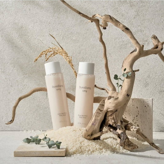DumiDang Glass Skin Rice Milky Toner - Hydrates and Nourishes for a Healthy Glow