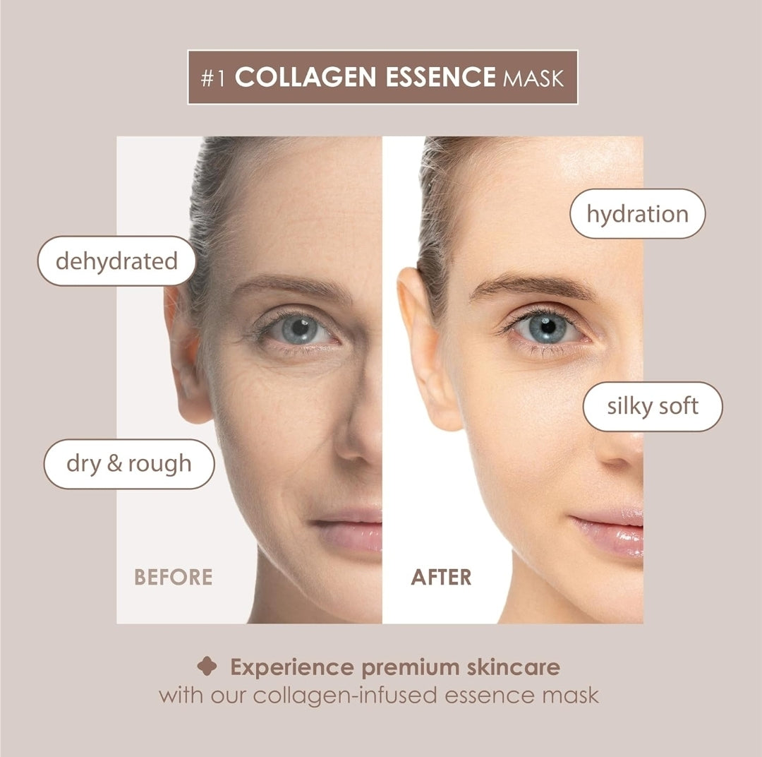 Original Derma Beauty Softening & Moisturizing Oat Essence Mask with Panthenol & Ceramides - 1 Mask