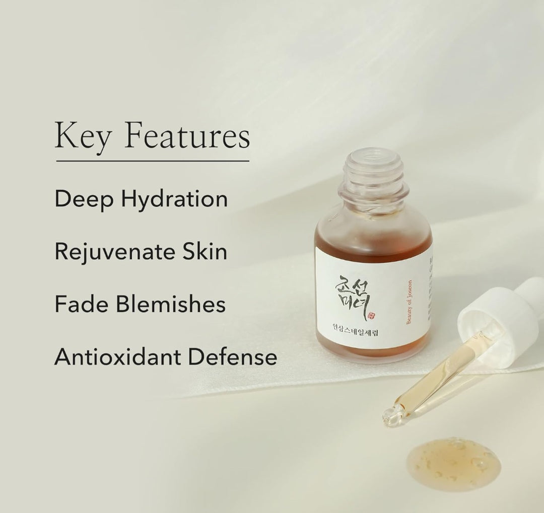 Suero revitalizante Beauty of Joseon: Suero reafirmante de mucina de caracol con ginseng y mucina de caracol