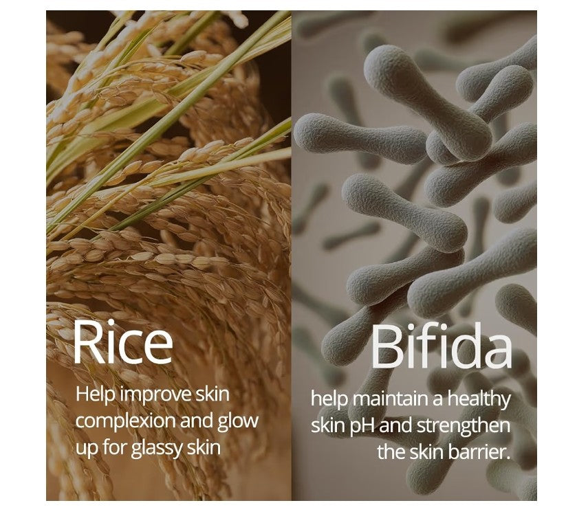 Crema para el cutis de arroz y bífida de Farmstay