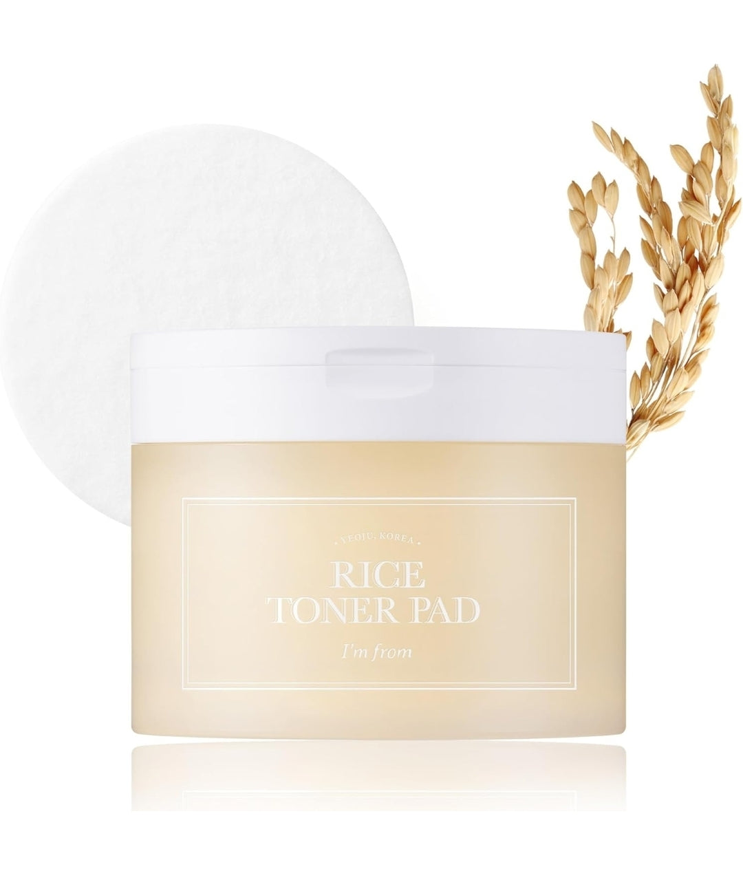 I'm From Rice Toner Pads - 60 Triple Layered - Revitalization, Hydrating, Radiance