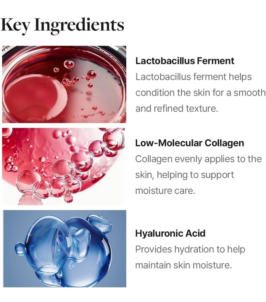 MDP+ Red Lacto Collagen Wapping Mask - Glowy, Skin Elasticity, Aging Care, Fine Lines Treatment, Firming, Hydrating, Pore Treatment, Tightening