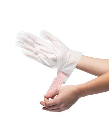 Karuna Hydrating+ Hand Mask - Cream and Oil-infused Gloves Reformulated with Cameilla Flower - Softening and Hydrating