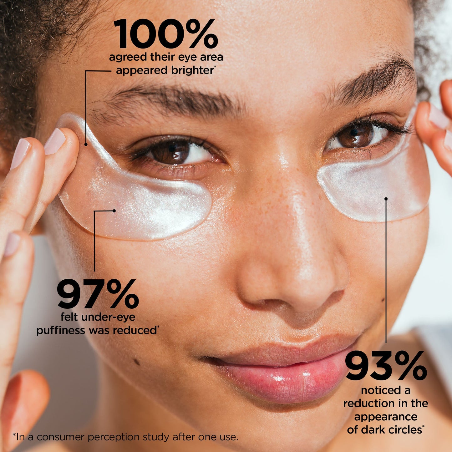 BeautyBio Bright Eyes: geles refrescantes, antihinchazón e iluminadores para el contorno de ojos (15 pares)