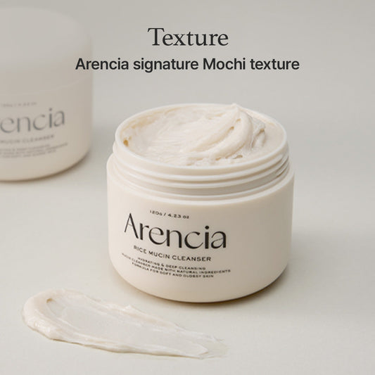 Arencia Rice Mucin Face Cleanser - Improves skin texture & hydration