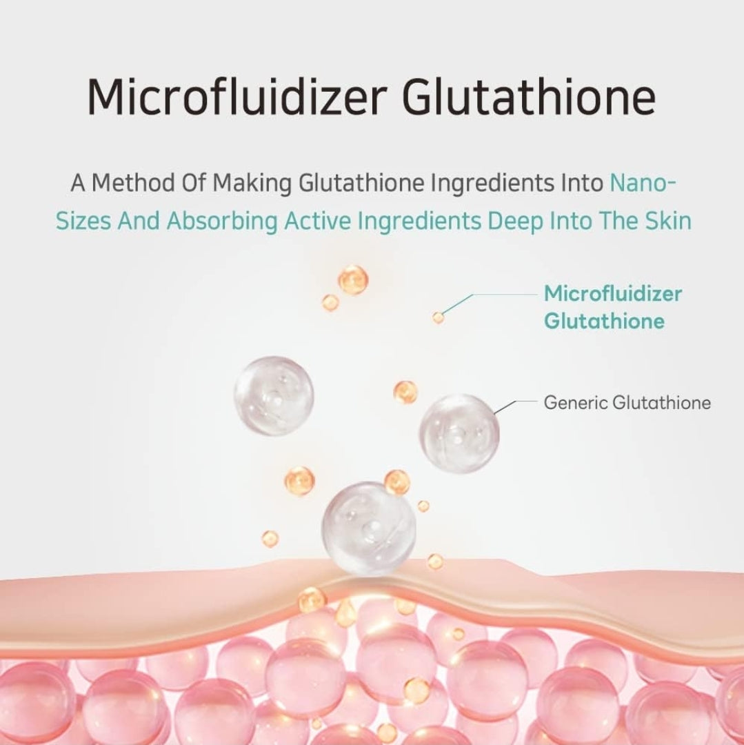 Suero en ampolla de glutatión y niacinamida APLB: hidratación duradera, mejora la elasticidad y la textura.