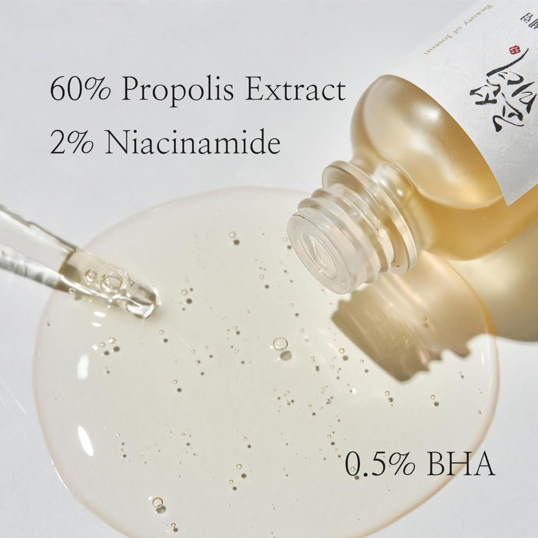 Suero iluminador Beauty of Joseon con propóleo y niacinamida, hidratante facial calmante