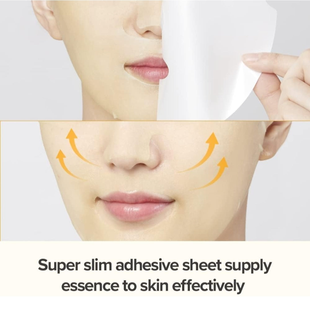 JMsolution Honey Royal Propolis Ampoule Korean Skin care Face Mask -Rich Moisturizing boositng Nutrition - 1 Mask