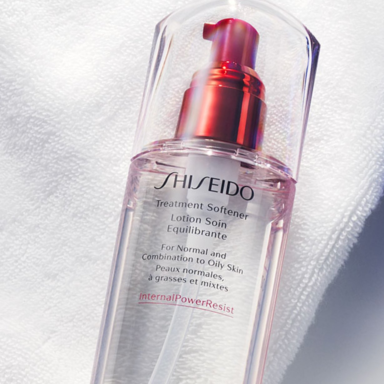 Shiseido Treatment Softener - For normal, combination or oily skin - Visibly smooths and refines skin. Helps improve skin's radiance and clarity