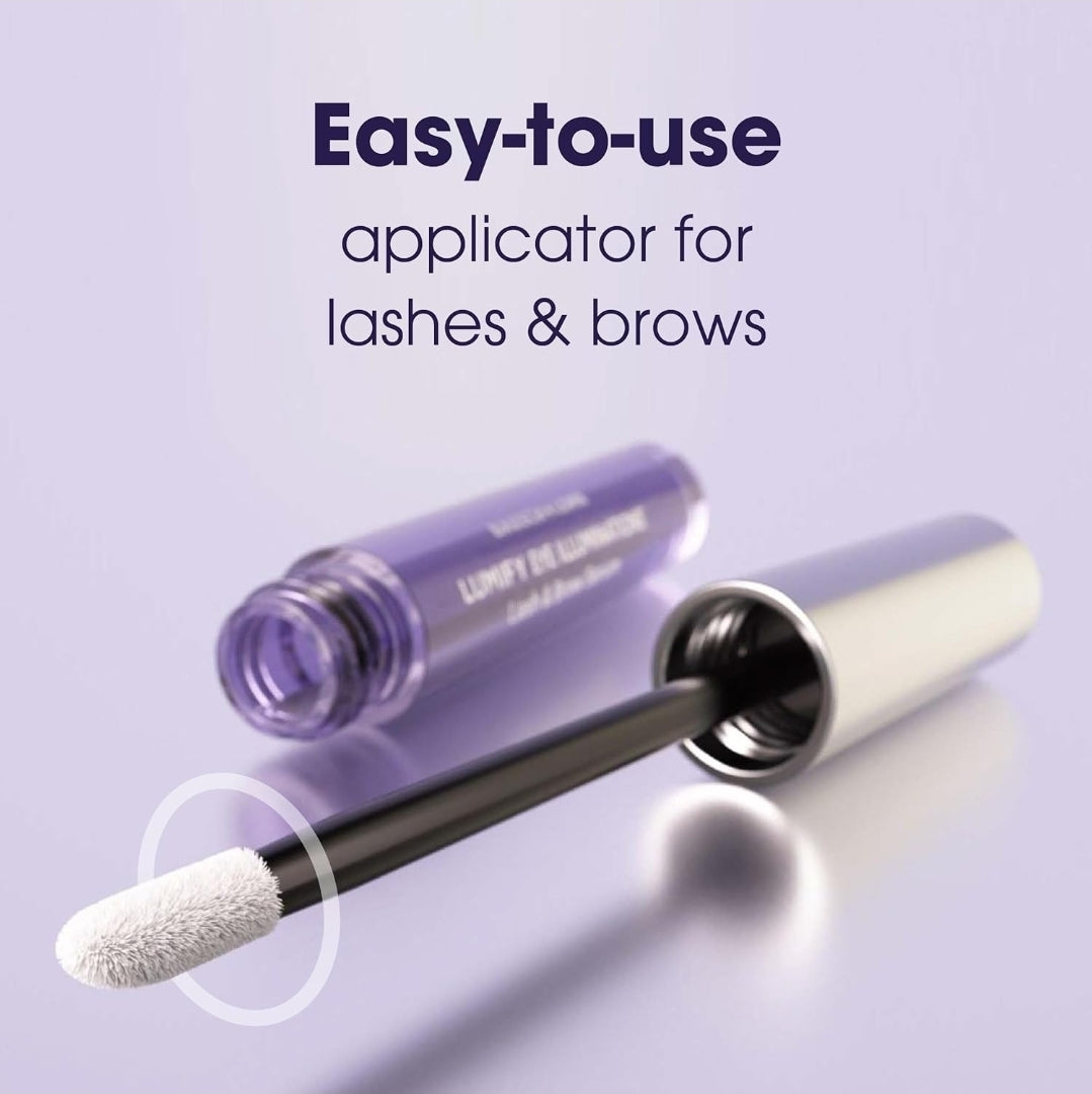 Bausch + Lomb LUMIFY Eye Illuminations - Sérum para pestañas y cejas con biotina, péptidos y ácido hialurónico