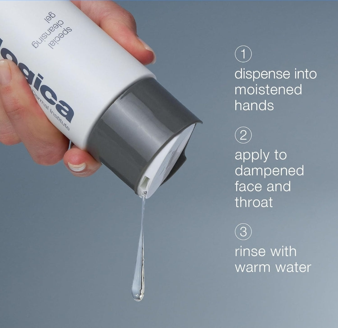 Gel limpiador especial Dermalogica suave - Jabón facial espumoso para mujeres y hombres - Deja la piel suave y limpia - 50 ml