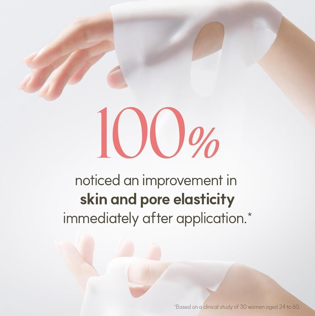 The Face Shop At Home Aesthetic Original Collagen Mask - Korean Glass Skin Essential, Peptide Hydrogel Mask for Firming & Skin Elasticity, Moisturizing - 1 Mask