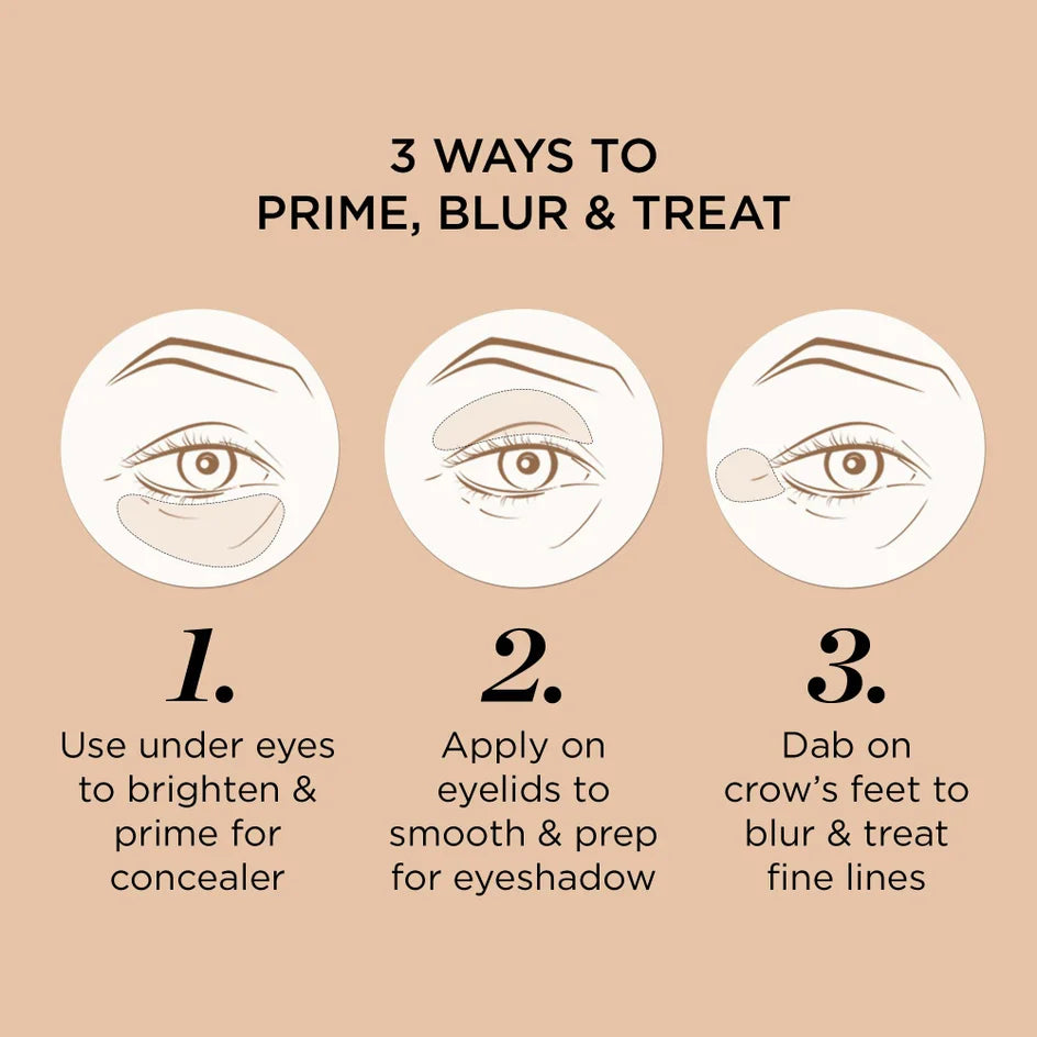 Perricone MD No Makeup Instant Blur Priming Eye Cream - Instantly primes, blurs and visibly reduces dark circles, crepiness and crow's feet