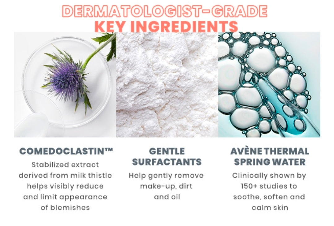 Avene Cleanance Cleansing Gel Soap Free Cleanser for Acne Prone, Oily, Face & Body, Alcohol-Free - Exfoliate away dead skin cells and maintain a healthy, balanced skin