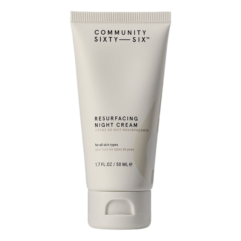 Community Sixty-Six Makeup Melting Balm Cleanser + Resurfacing Night Cream + Hydrating Eye Cream - 3 Piece Antiaging Skincare Set