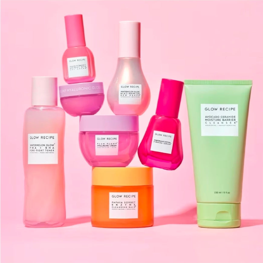 Glow Recipe Papaya Enzyme Cleansing Balm Makeup Remover - Gentle Exfoliator, Makeup Melting Balm & Cleanser - Exfoliating Face Wash to Even Skin Tone & Lock-in Facial Hydration