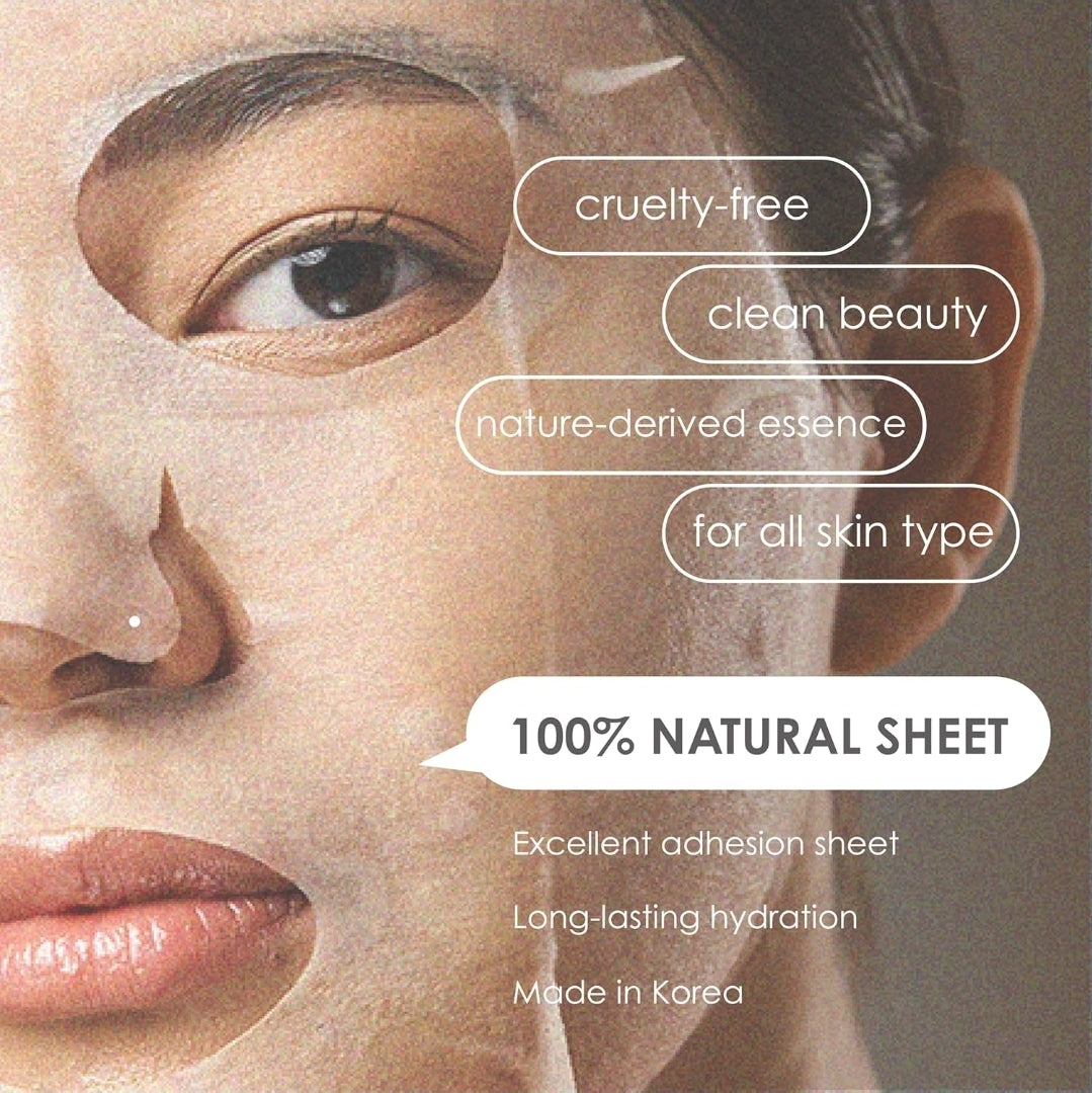 Original Derma Beauty Softening & Moisturizing Oat Essence Mask with Panthenol & Ceramides - 1 Mask