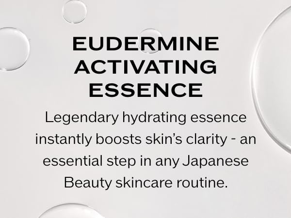 Shiseido Eudermine Activating Essence - Provides Deep Hydration & Targets Dark Spots - 24-Hour Hydration - Non-Comedogenic