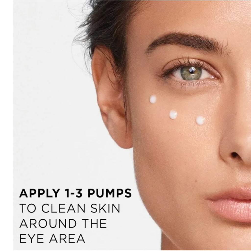 Vichy Mineral 89 Eye Serum, Crema con Ácido Hialurónico y Cafeína - Crema para el contorno de ojos