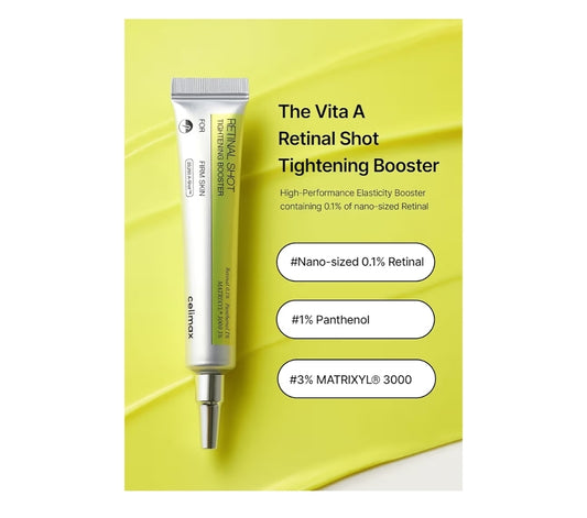Celimax The Vita A Retinal Shot Tightening Booster - Pore Minimizer, Wrinkles & Fine Lines, Firmer Skin