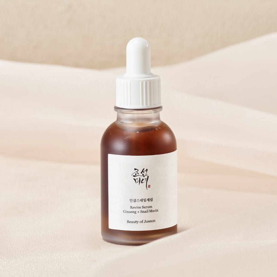 Suero revitalizante Beauty of Joseon: Suero reafirmante de mucina de caracol con ginseng y mucina de caracol