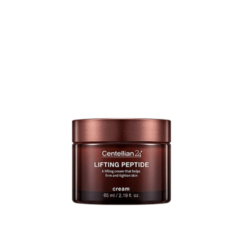 Centellian24 Lifting Peptide Routine Set - A Comprehensive 3D Lifting Solution. The peptide serum, eye cream, and face cream together creates a powerful tightening effect