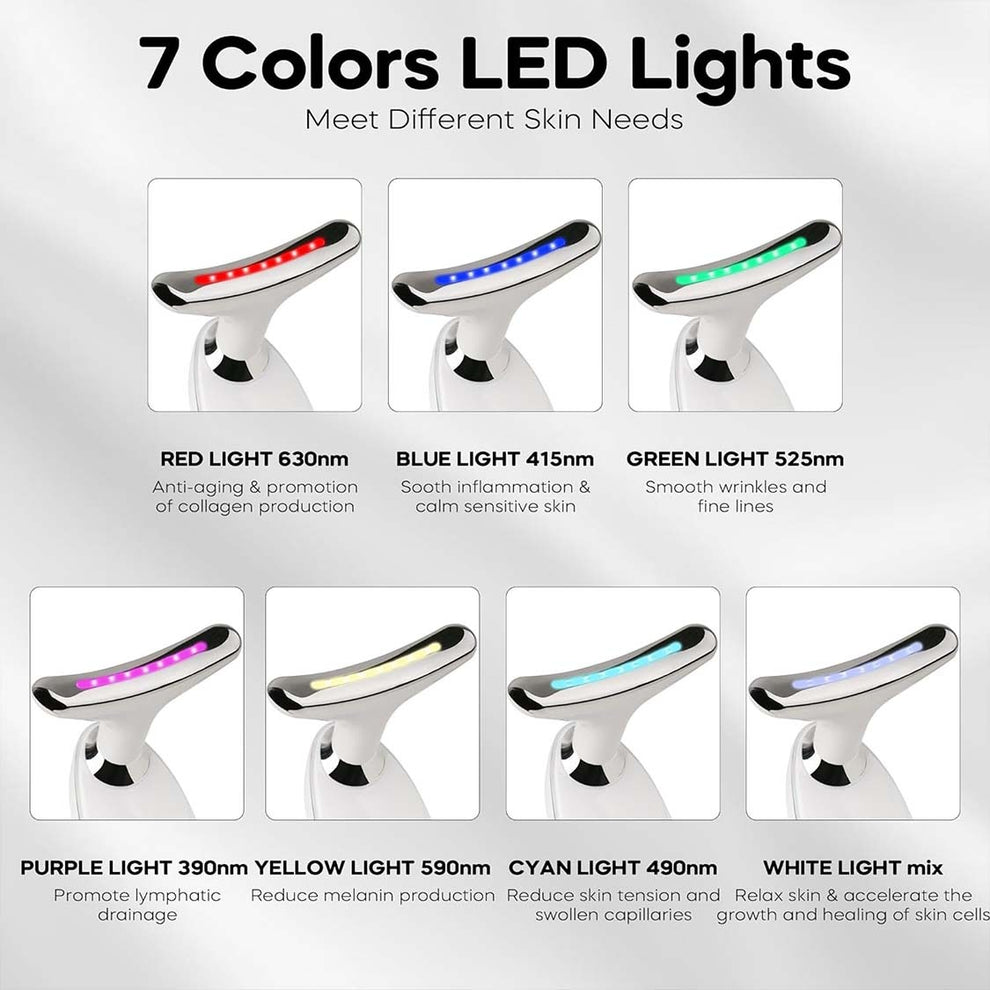 Dispositivo masajeador LED LumiGlow Repair and Contour