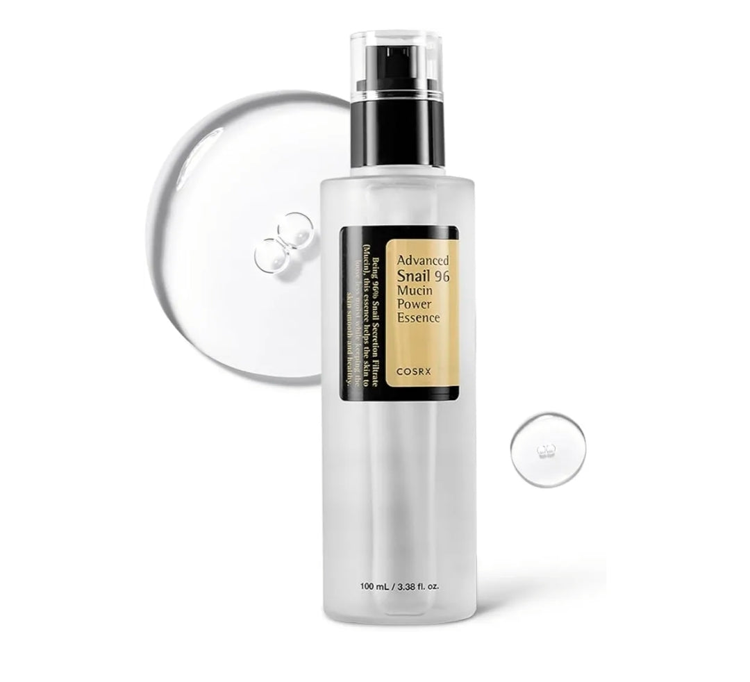 COSRX Advanced Snail 96 Mucin Power Essence - Repairing Serum, Hydrating Serum with Snail Secretion Filtrate for Dull Skin & Fine Lines