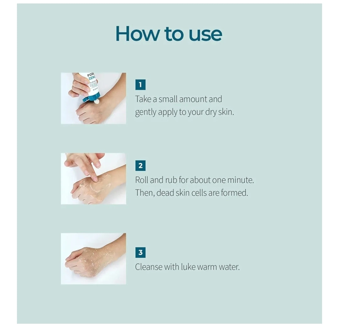 Be the Skin BHA+ Pore Zero 30 Second Exfoliator - Cruelty-free Quick exfoliator for pore treatment and removal of dead skin cells