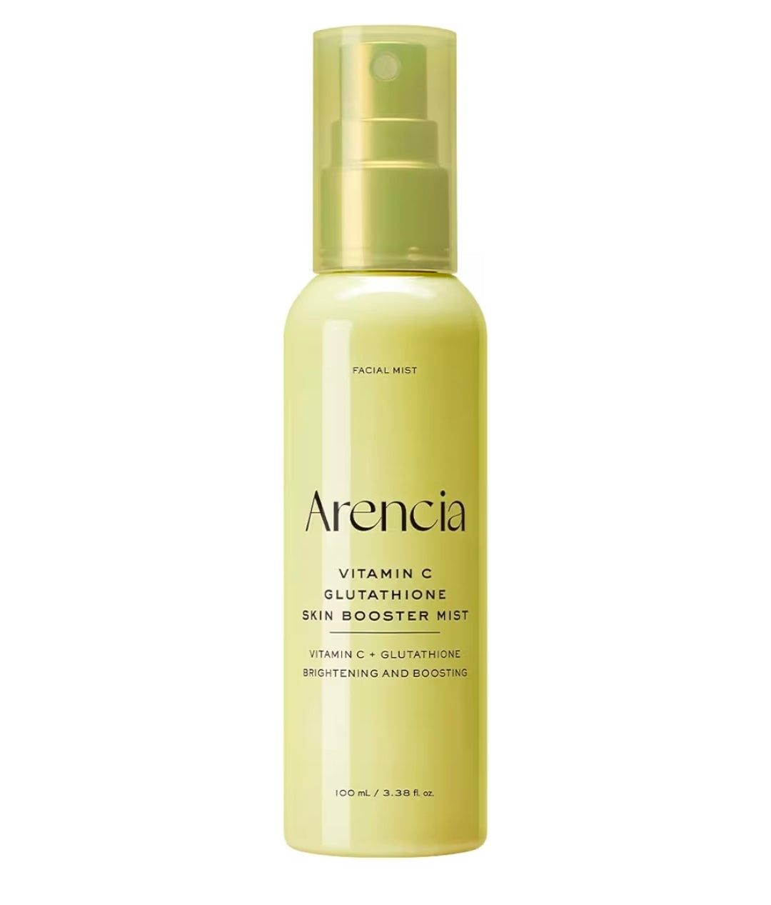 ARENCIA Vitamin C & Glutathione Skin Booster Mist, Glow Facial Spray with Niacinamide & Hydrating Ingredients, Lightweight Face Mist for Daily Refresh