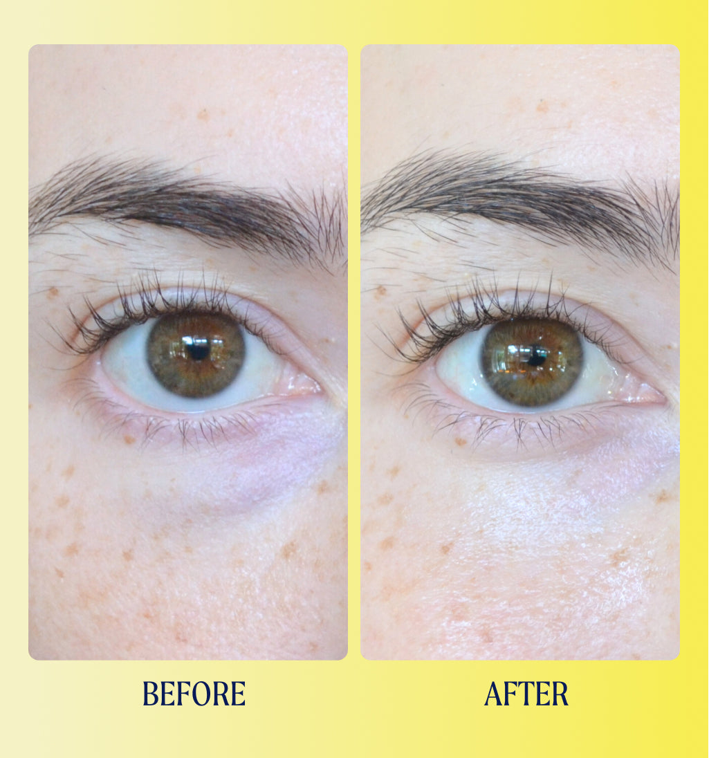 Crema energizante e iluminadora para ojos Kinship Brightwave con vitamina C