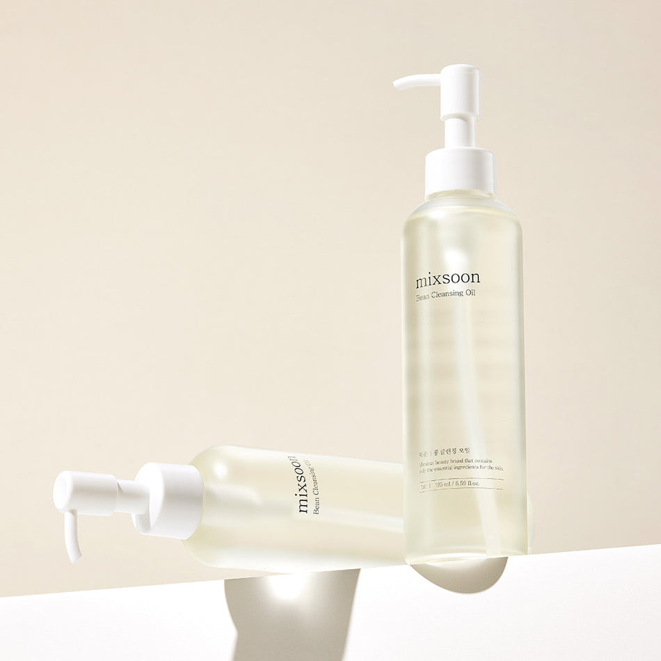 Mixsoon Bean Cleansing Oil - Removes makeup, sunscreen, and impurities without leaving behind any greasy residue
