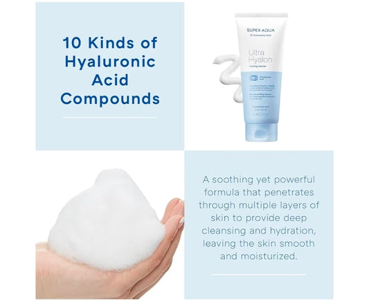MISSHA Super Aqua Ultra Hyalron Cleansing Foam