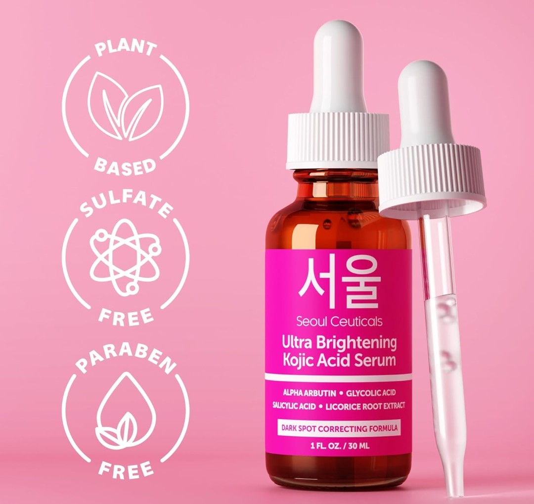 Suero ultra iluminador con ácido kójico de Seoul Ceuticals: fórmula correctora de manchas oscuras
