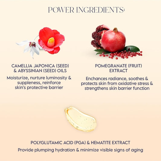 ieró Beauty Moonkissed Radiant Moisture Restorative Emulsion - Hydrating Anti-Aging Face Moisturizer, Helps Reduce Fine Lines and Wrinkles, Skincare for Day or Night, Paraben and Cruelty Free