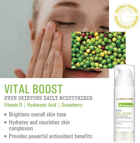 Goldfaden MD Vital Boost Even Skintone Daily Moisturizer