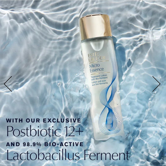 Estee Lauder Micro Essence
Treatment Lotion Toner with Bio-Ferment - Dryness, dehydration, Fine dry lines, pores, Redness and irritation