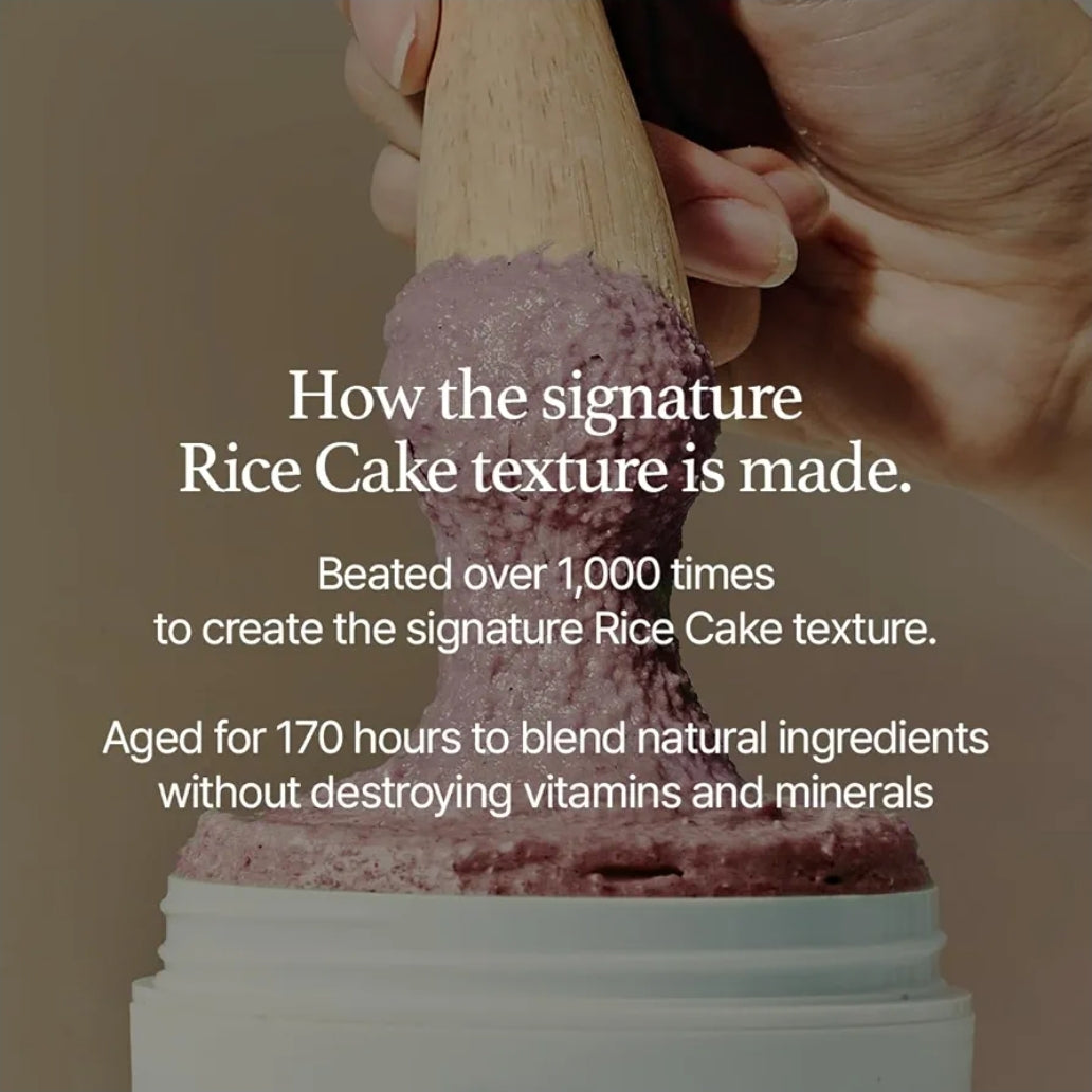 Arencia Fresh Rosehip Rice Mochi Cleanser - Exfoliates, brightens and removes excess sebum