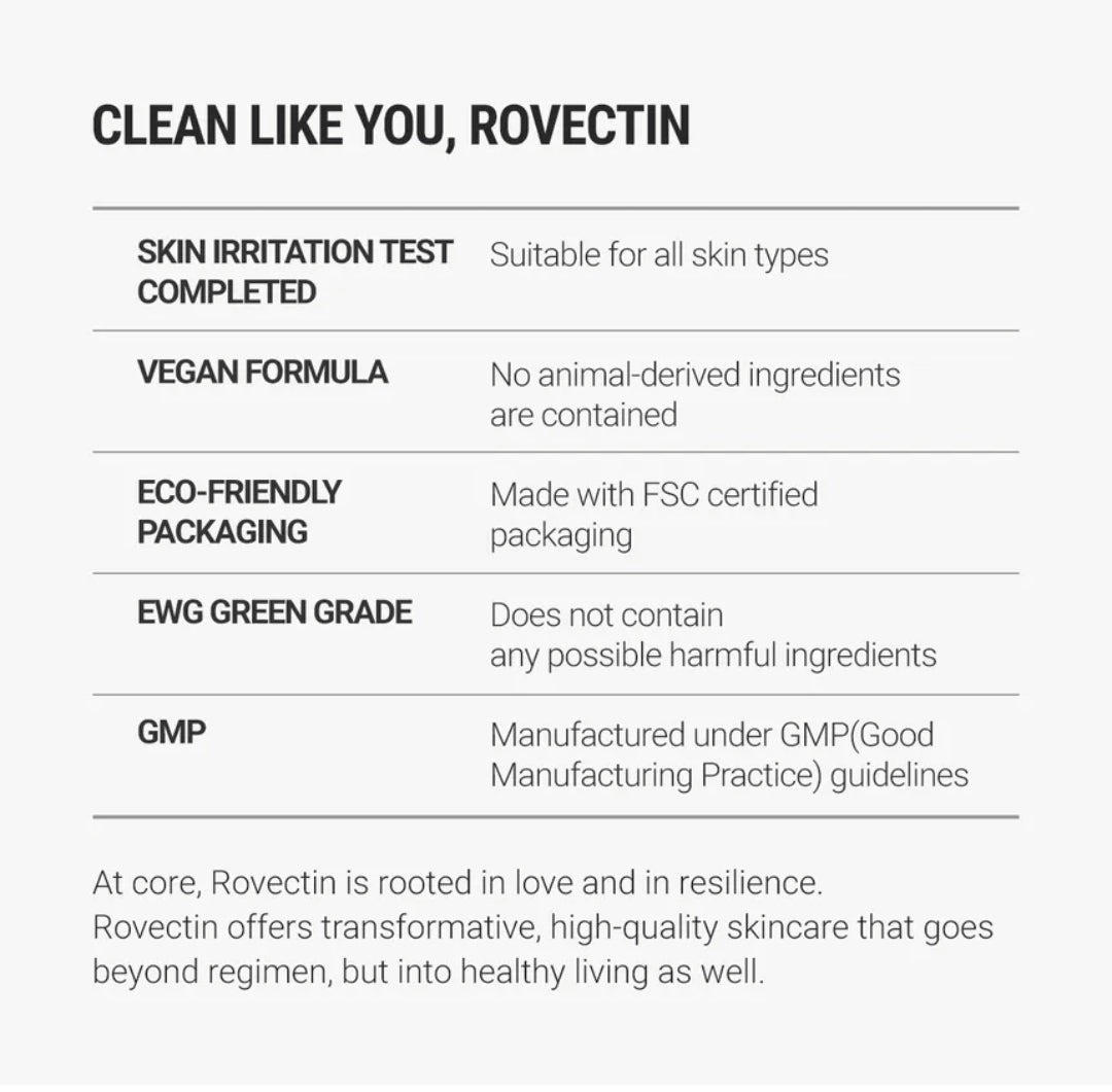 ROVECTIN Intense Biome Ampoule - Reduces the appearance of wrinkles and fine lines with deep hydration, softening signs of aging