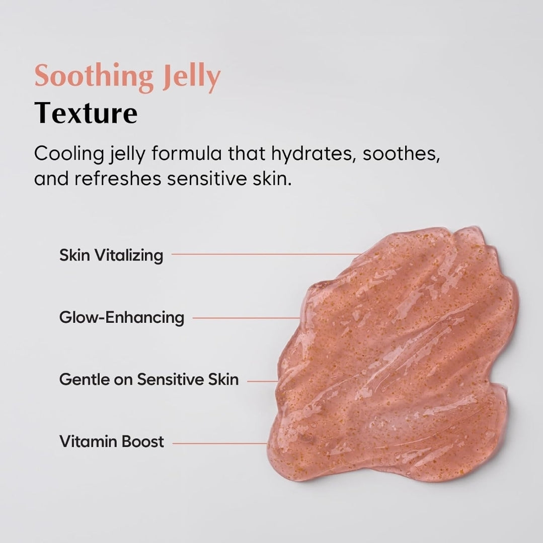 MIDHA Vita C Vitalizing Mask - Facial Wash-off mask, with Vitamin C, Pomegranate and red fruits nutrition, vegan