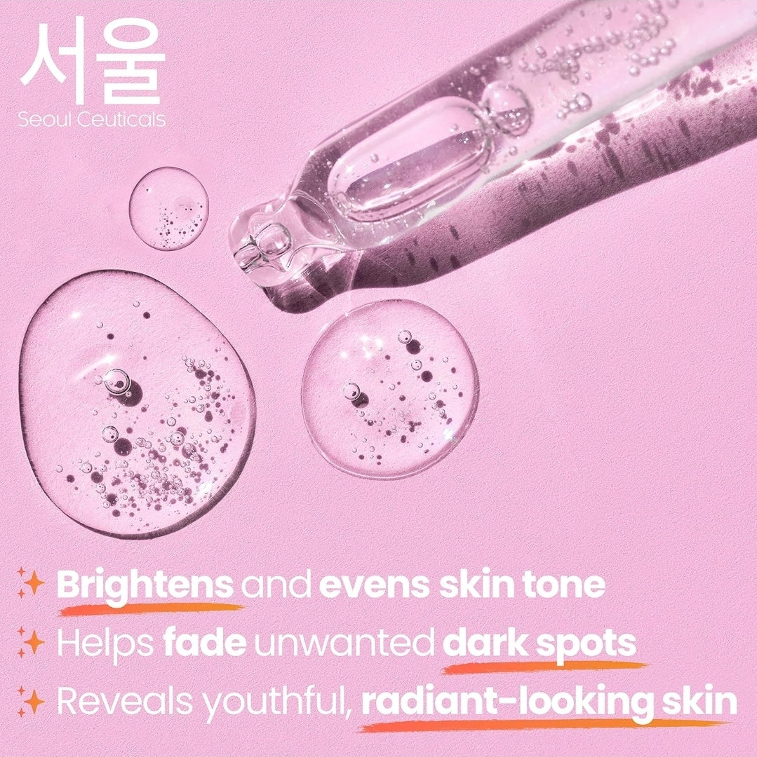 Suero ultra iluminador con ácido kójico de Seoul Ceuticals: fórmula correctora de manchas oscuras