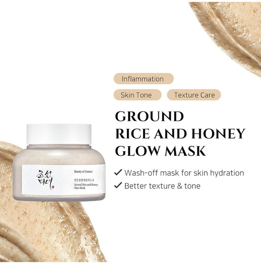 Beauty of Joseon Ground Rice and Honey Glow Mask - Pore Sebum Care for Dry Sensitive