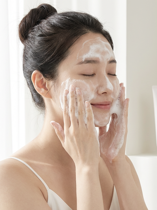 DumiDang Ginseng PDRN Glow Firming Scrub Foam - Washes away dirt and improves skin texture and elasticity simultaneously