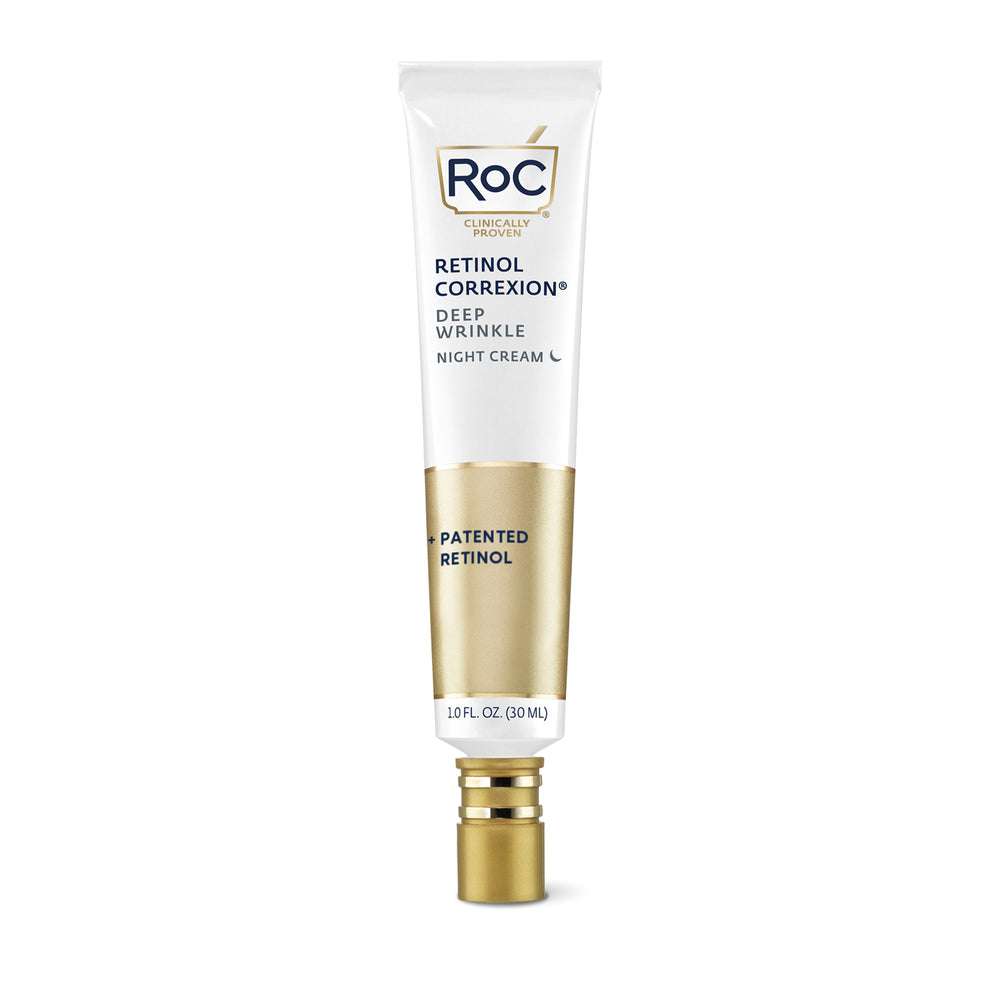 RoC Hydration+ Serum & RETINOL CORREXION Deep Wrinkle Night Cream - Antiaging Set