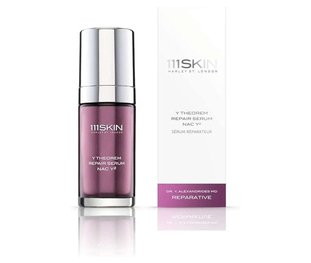 111SKIN Y Theorem Repair Serum NAC Y2 - Reduces Redness & Fine Lines. The hero product that started 111SKIN - Protects and repairs skin.