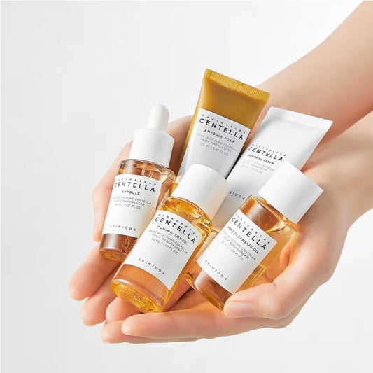 SKIN1004 Madagascar Centella Travel Kit - Complete SkinCare Routine - 5 Products