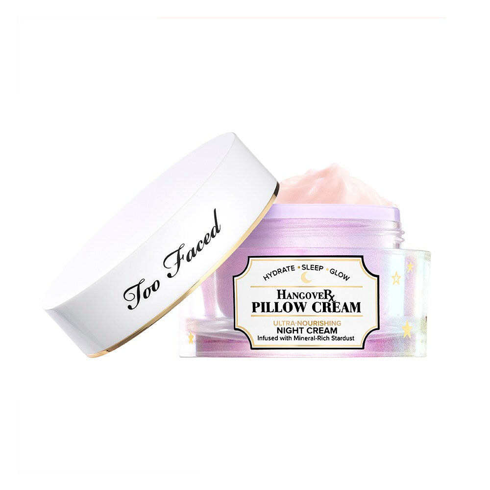Crema de almohada Too Faced Hangover - Crema de noche ultra nutritiva